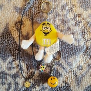 Keychain, necklace, pendant bundle